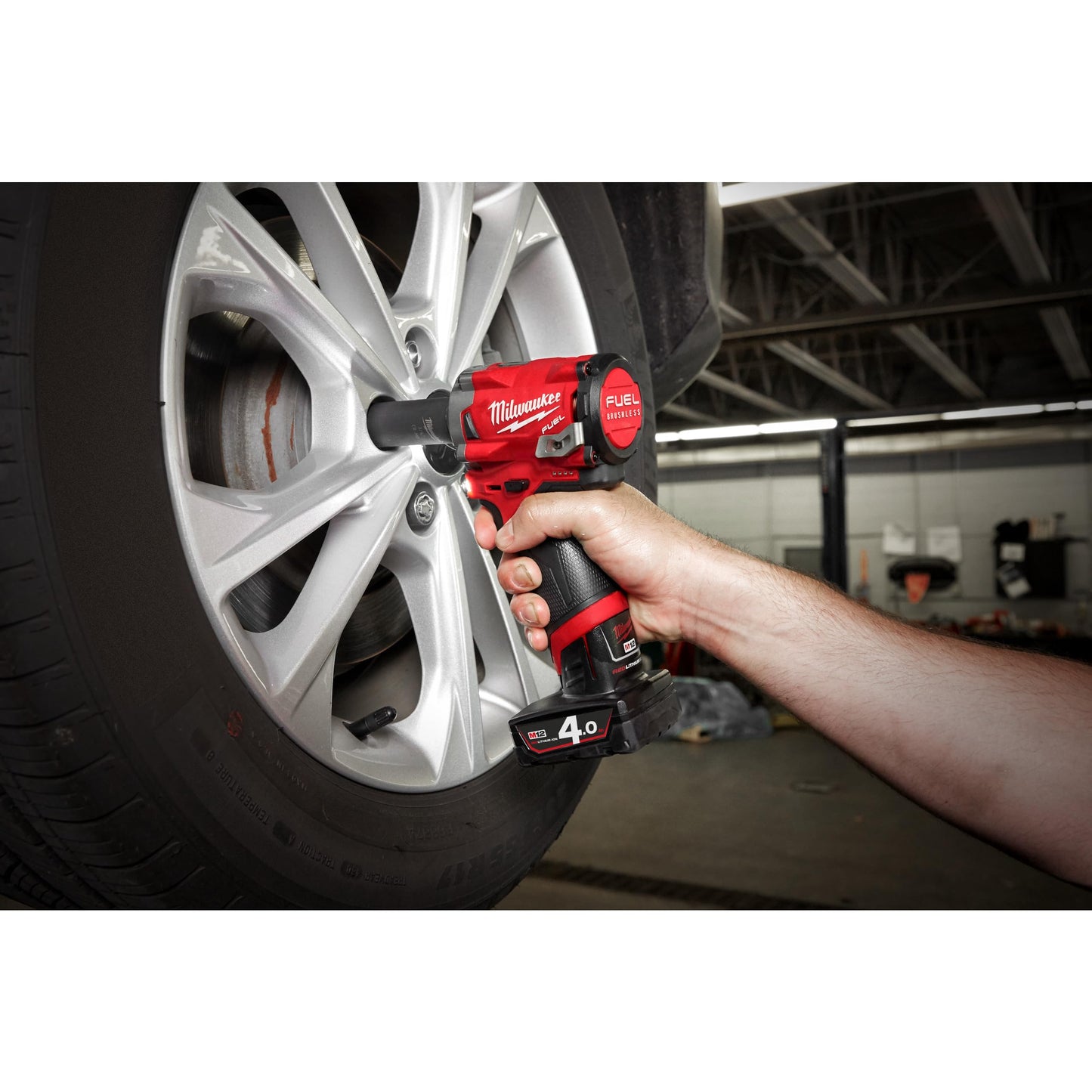 Milwaukee 4933464616 Avvitatore A Impulsi Compatto 12 Volt 1/2" 2,0Ah E 4,0Ah Tecnologia Fuel
