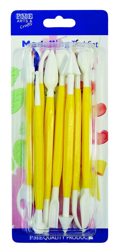 BK123 Set Utensili per Cake Design, Giallo