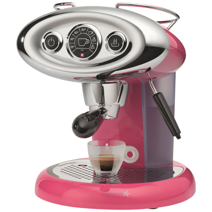 Illy Caffè X7.1 Sunrise Iperespresso - Macchina da caffè a Cialde color Rosa Limited Edition