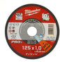 MILWAUKEE 1 Disco da Taglio Sottile | Metallo Ø125mm x1,0mm per Smerigliatrice