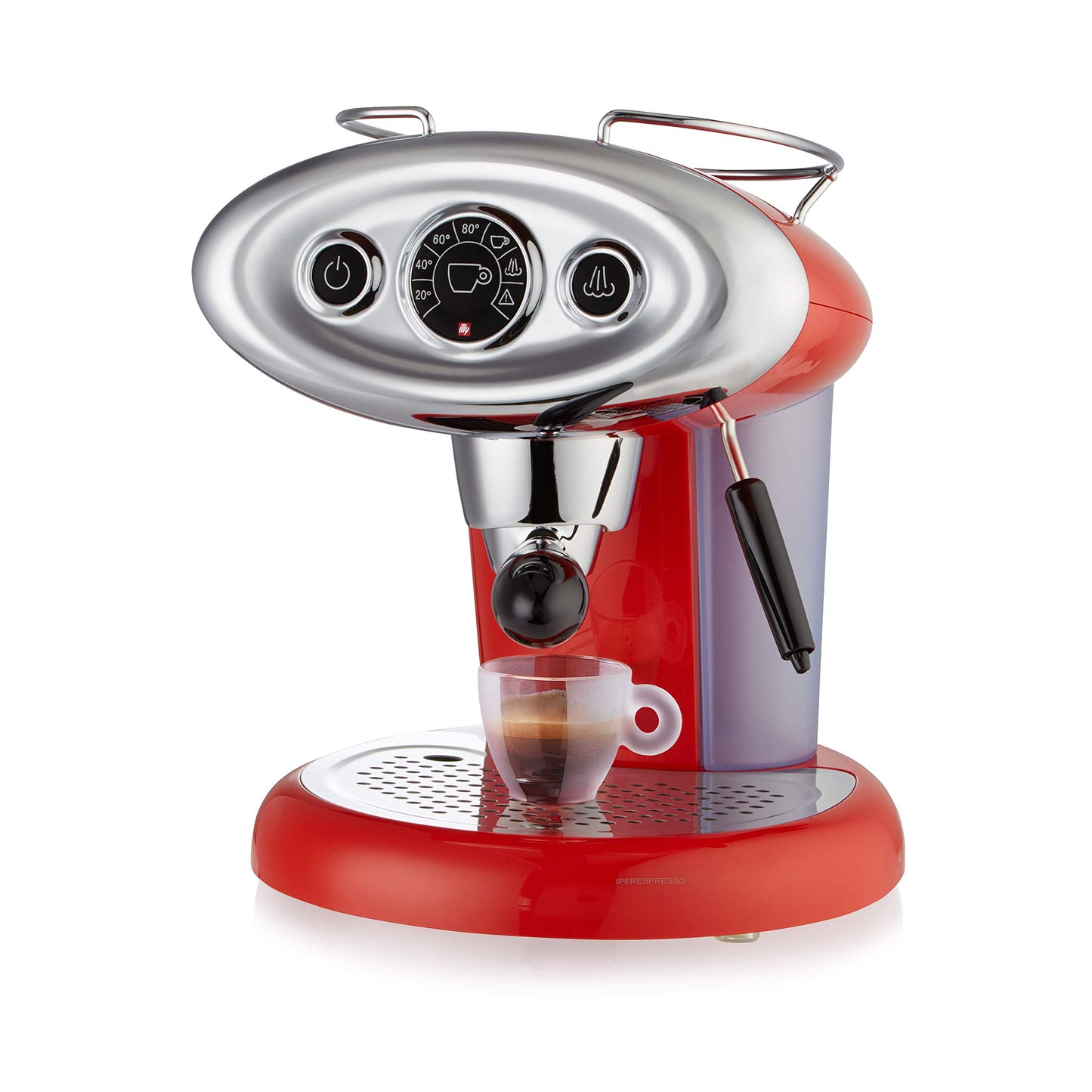 illy Macchina da Caffè a Capsule Iperespresso X7.1, 1.2L Rosso