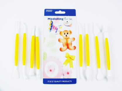 BK123 Set Utensili per Cake Design, Giallo
