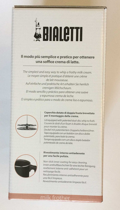 Bialetti Tutto Crema, Crema Perfetta, Non adatto ai piani Induzione, Lavabile in Lavastoviglie, 330 ml, Alluminio Antiaderente