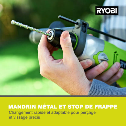 Ryobi RPD1200-K Trapano a Percussione 2 Velocità 1200W