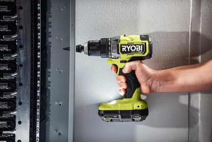 Ryobi RB1820C Batteria al Litio+ 18 V One+ 2,0 Ah Compatta, con Indicatore dello Stato di Carica, di Lunga Durata, Scocca con Protezione dagli Impatti