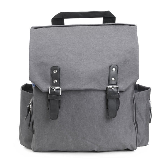 Chicco Lightweight and functional backpack for parents, equipped with thermal pockets, practical, elegant and functional, with magnetic closure, dark gray