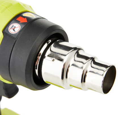 Ryobi 5133004423 - Soffiatore ad aria calda (18 V, grado di calore fino a 470°, illuminazione a LED, con due ugelli, senza batteria) R18HG