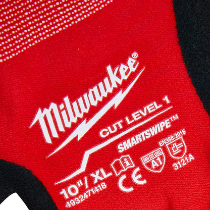 Milwaukee 4932471418 1 Paio Guanti Antitaglio, Livello 1, Taglia XL