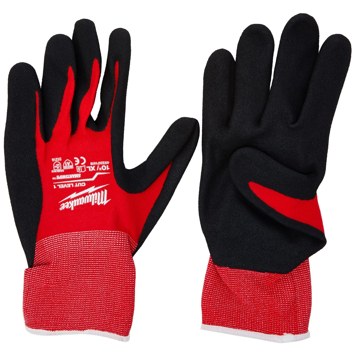 Milwaukee 4932471418 1 Paio Guanti Antitaglio, Livello 1, Taglia XL