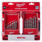 Milwaukee 4932352374 Thunder Web HSS-G Set Set di punte per metallo, confezione con 19 pezzi