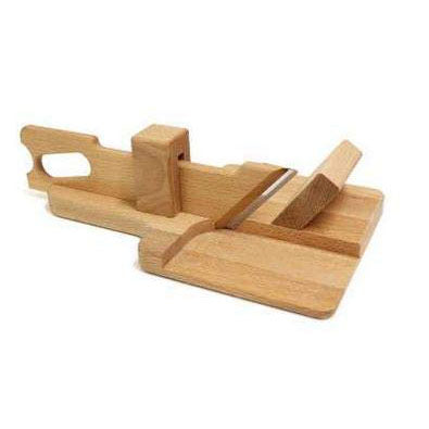 AFFETTATRICE Manuale in Legno di FAGGIO CM.33X19.10H con Lama in Acciaio Inox 18/10-CALDER