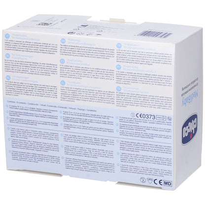 MediBaby Kit Medicazione Ombelicale: 14 Compresse Pretagliate per Ombelico e 7 Bende a Rete Ombelicali