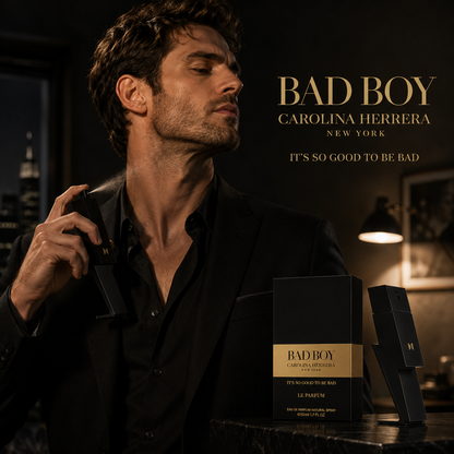 Profumo Uomo Carolina Herrera Bad Boy Le Parfum Eau de Parfum 50ml Spray