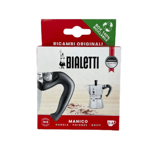 BALETTI Ricambio Manico Nero per Moka Express 3/4 Tazze con Perno in Acciaio