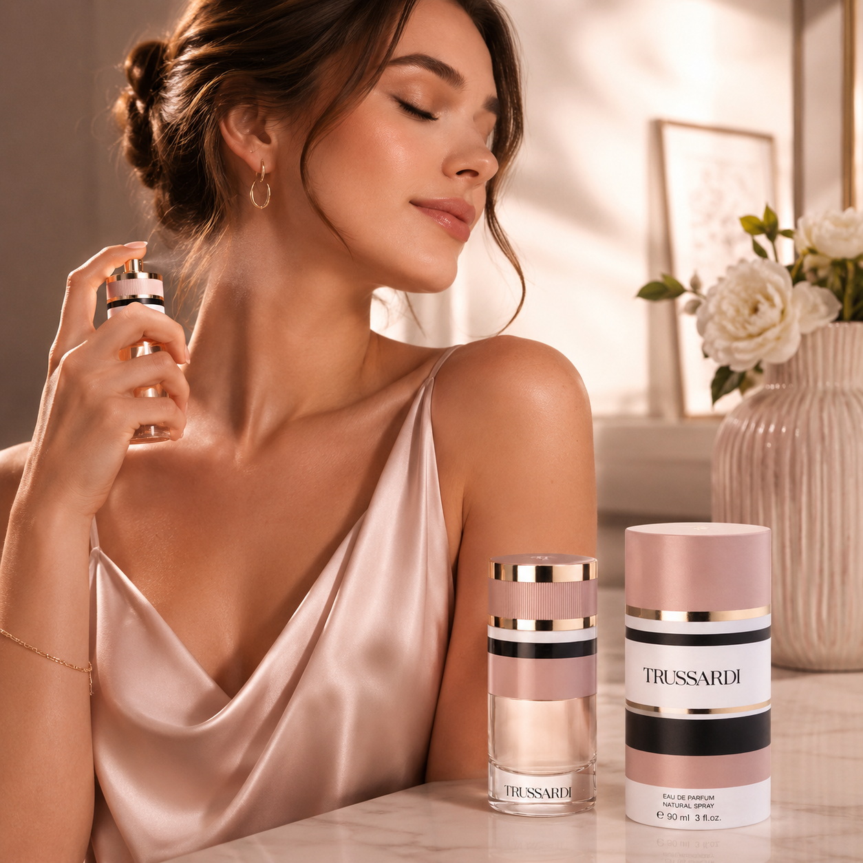 Profumo Donna Trussardi Eau de Parfum 90ml Natural Spray