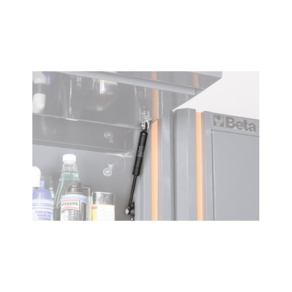 BETA C55AB Arredo Officina Combinazione Completa con Banco Lavoro, Pensili, Casesttiera e Armadio