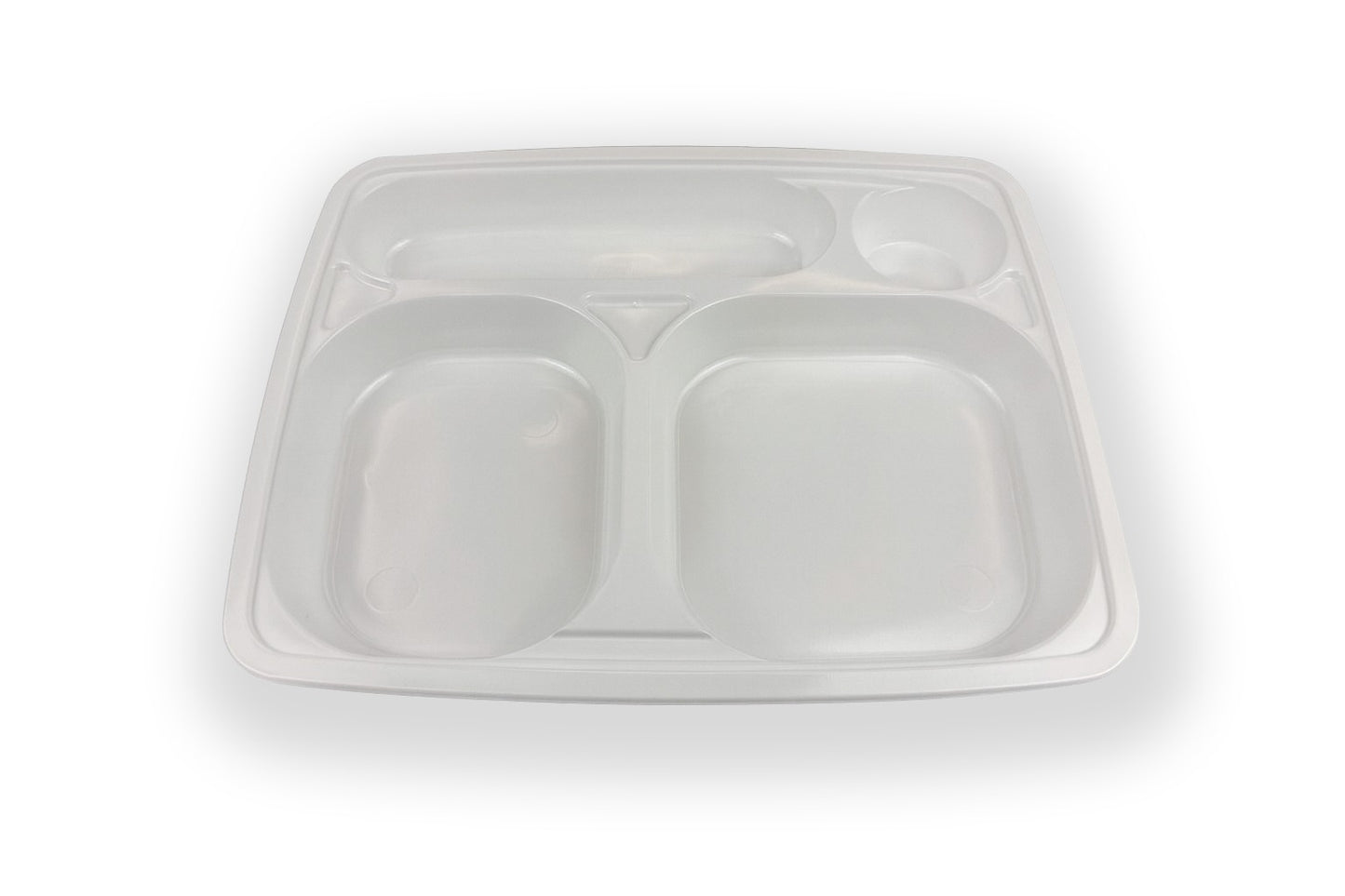 400 Disposable Trays 4 Rigid Plastic Compartments Disposable Tray 36x24cm