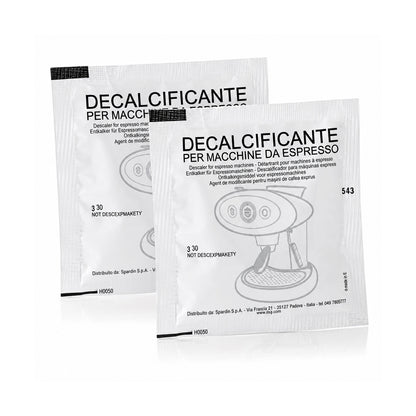 2 Buste Decalcificanti per Macchine da Caffè, Decalcificante illy, Disincrostante Francis