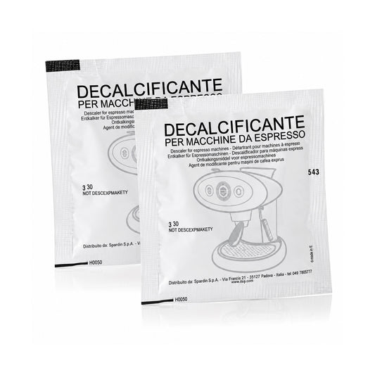 2 Buste Decalcificanti per Macchine da Caffè, Decalcificante illy, Disincrostante Francis