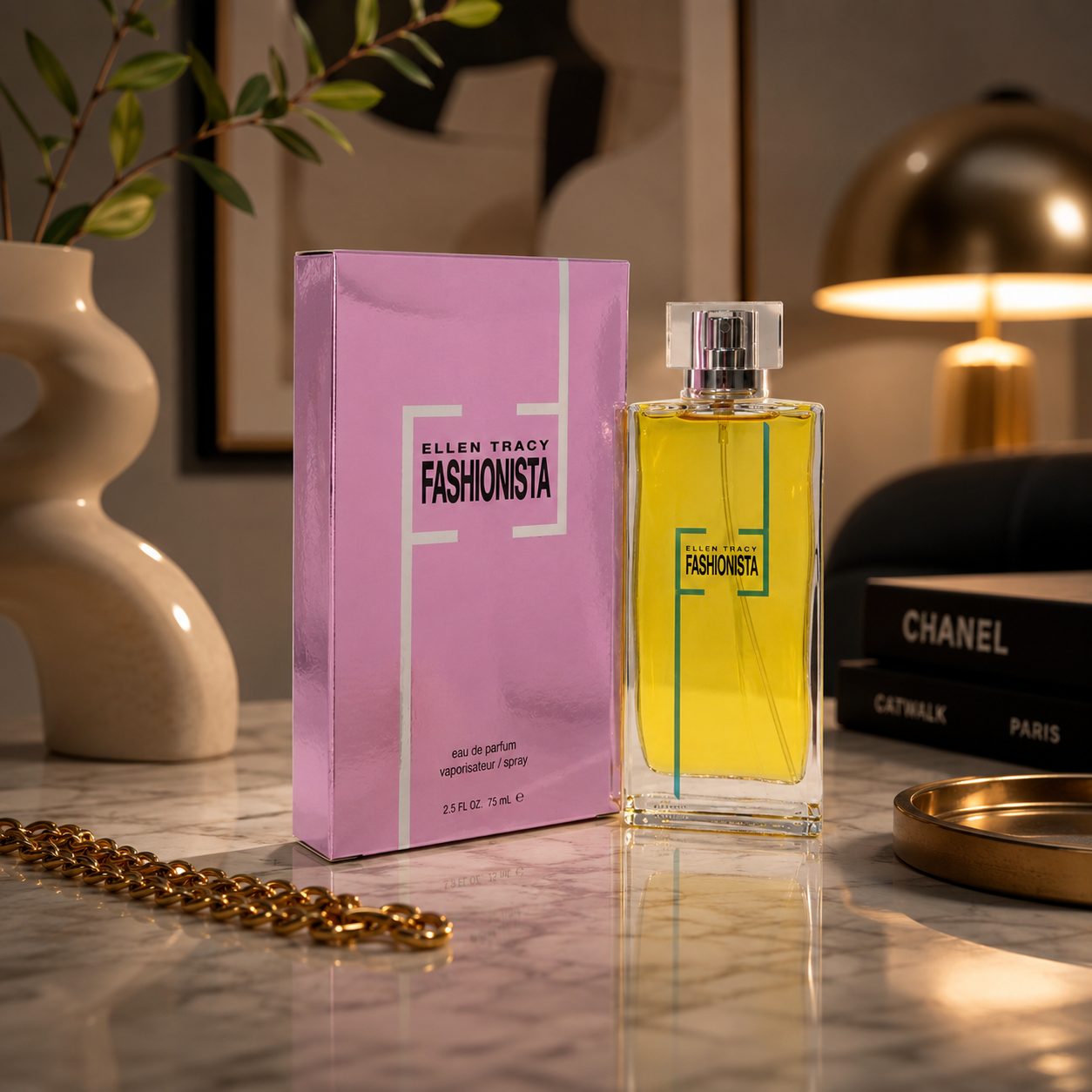 Profumo Donna Ellen Tracy Fashionista Eau de Parfum 75ml Spray