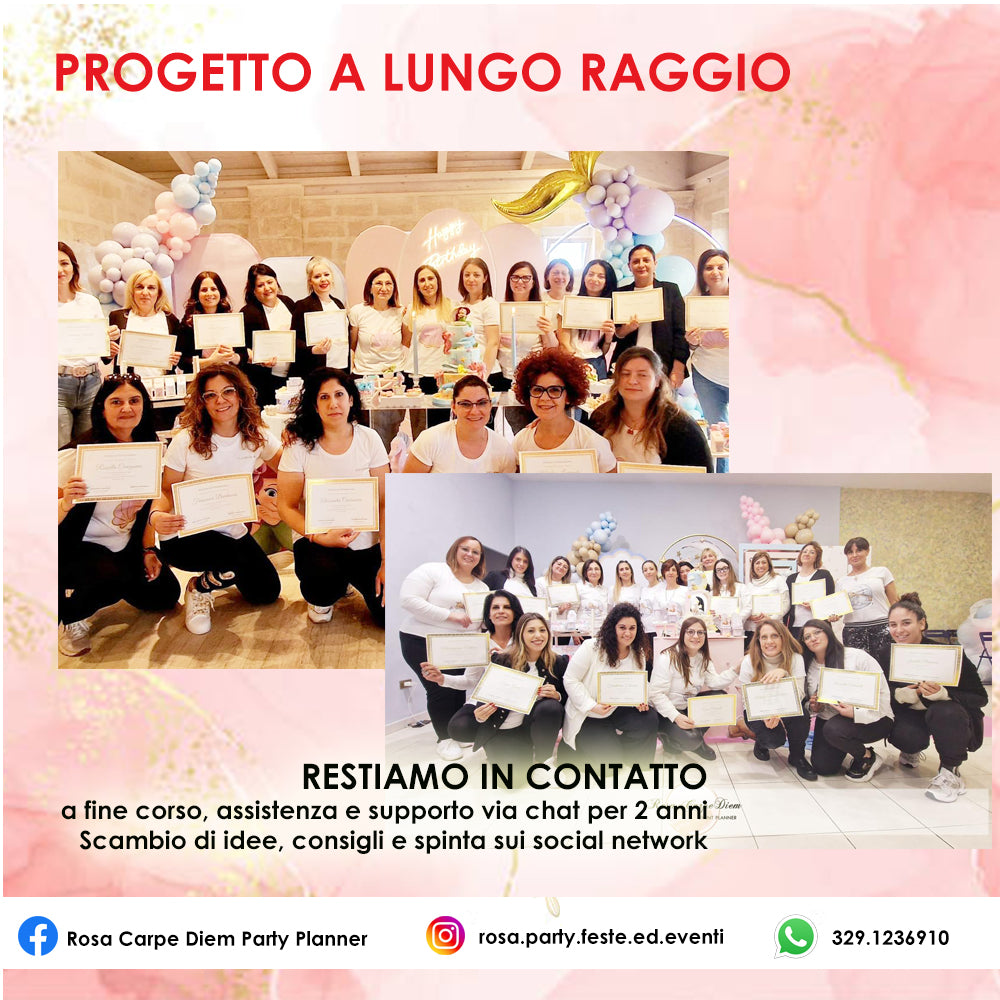 Corso Di Formazione " I segreti Delle Party Planner" | Bari 26/27 Ottobre