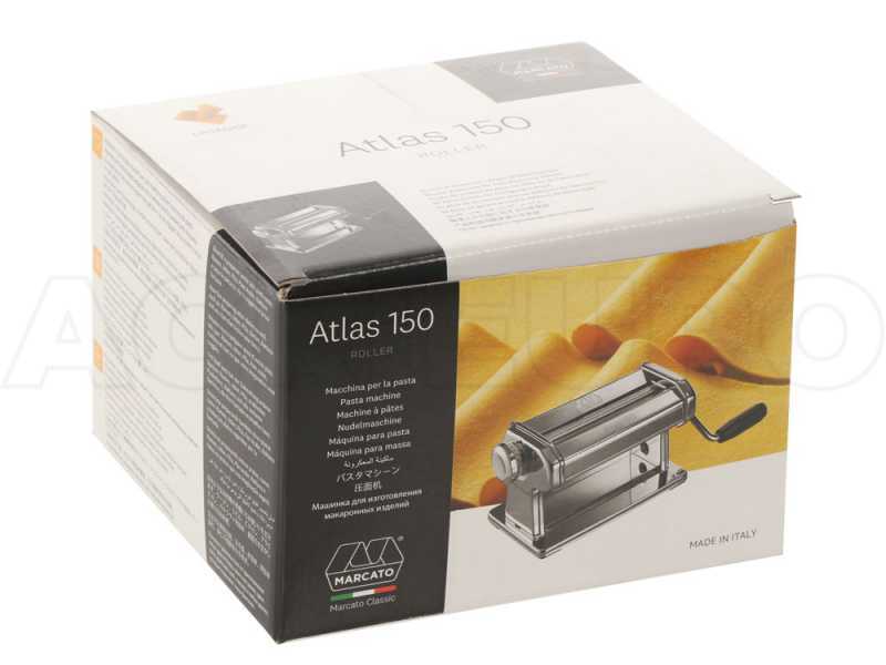 MARCATO Atlas 150 Roller | Sfogliatrice Pasta Maker Macchina per Lasagne 150mm
