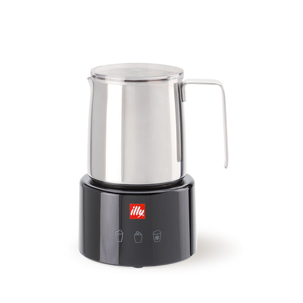 illy Milk Frother – montalatte elettrico nero by Piero Lissoni