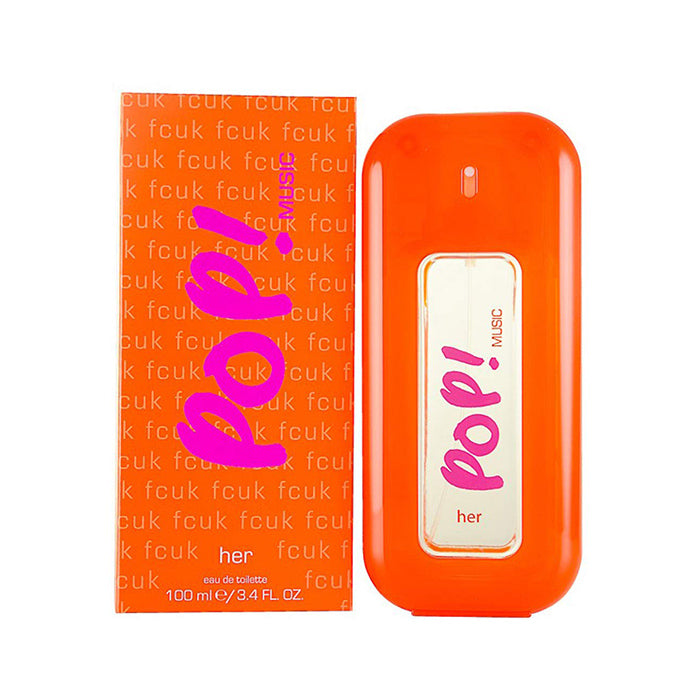 FCUK - Profumo da Donna Pop Music 100ml, Eau de toilette