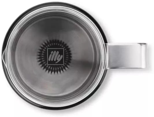 illy Milk Frother – montalatte elettrico nero by Piero Lissoni