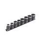 MILWAUKEE 8 Bussole a Macchina Corte de 3/8" su Guida, 8/10 / 12/13 / 16/17 / 18/19, in Acciaio Inox, Adatte ai Potenti Avvitatori ad Impulsi